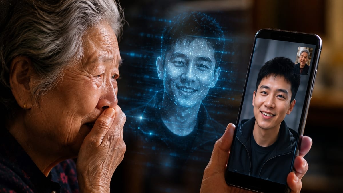 Família cria clone com inteligência artificial de filho morto para “enganar” mãe idosa - Família cria clone com inteligência artificial de filho morto para “enganar” mãe idosa
