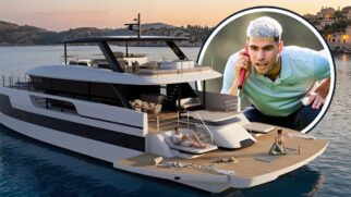 Jacuzzi, jet ski e +: o superiate de R$ 47 milhões comprado por Carlos Alcaraz