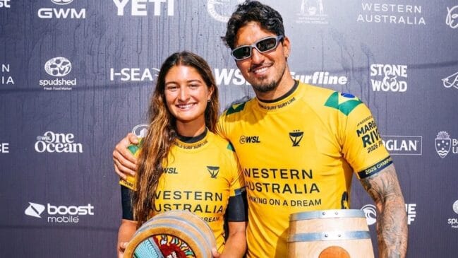 Ranking WSL: brasileiros dominam com Medina e Luana Silva no topo e invasão no top 10