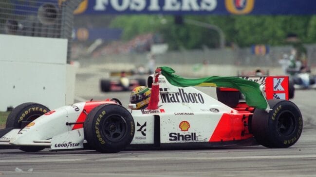 Carros de Ayrton Senna na Fórmula 1