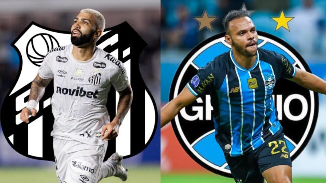 Santos x Grêmio: saiba a única forma de assistir ao jogo, horário e prováveis escalações