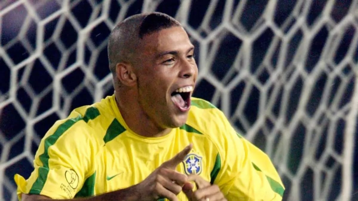Ronaldo Fenômeno garantiu o título do penta com 8 gols marcados no torneio
