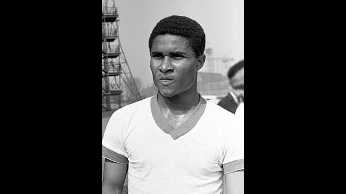 Pantera Negra Eusébio marcou 9 gols na Copa de 66