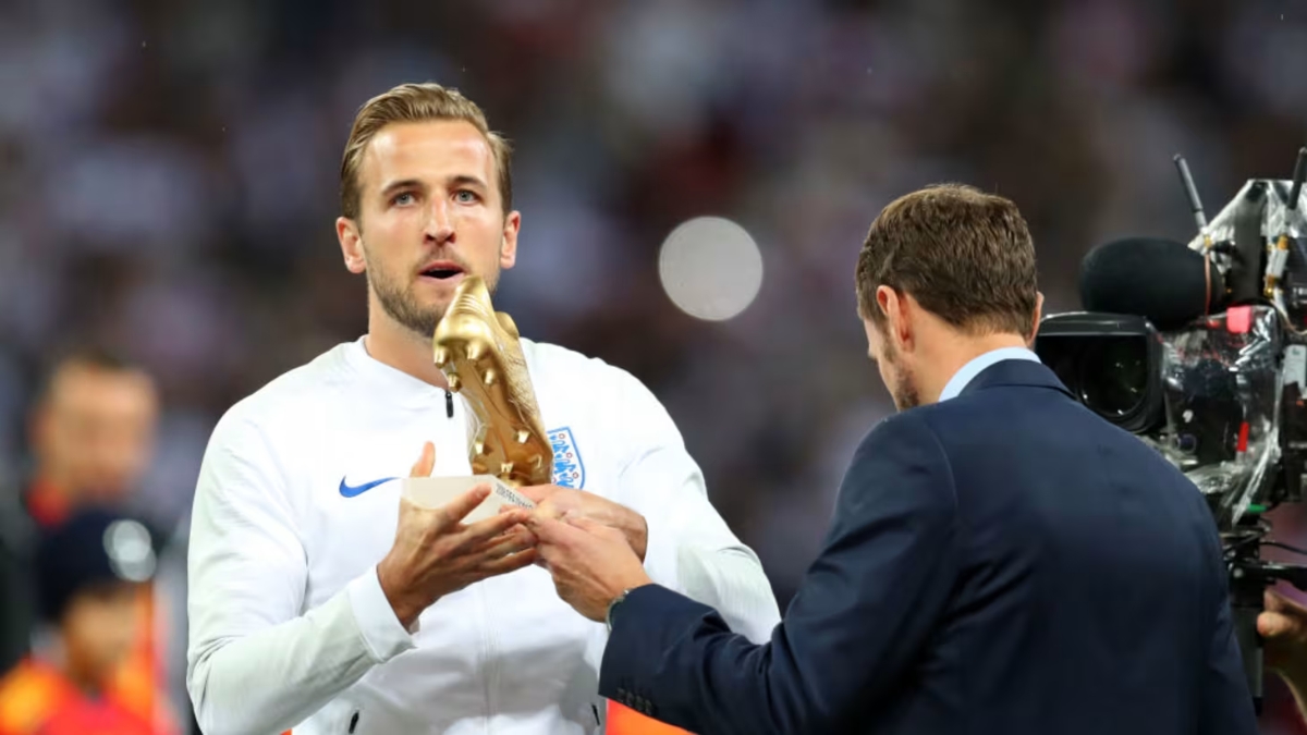 Harry Kane artilheiro da Copa de 2018 com seis gols 