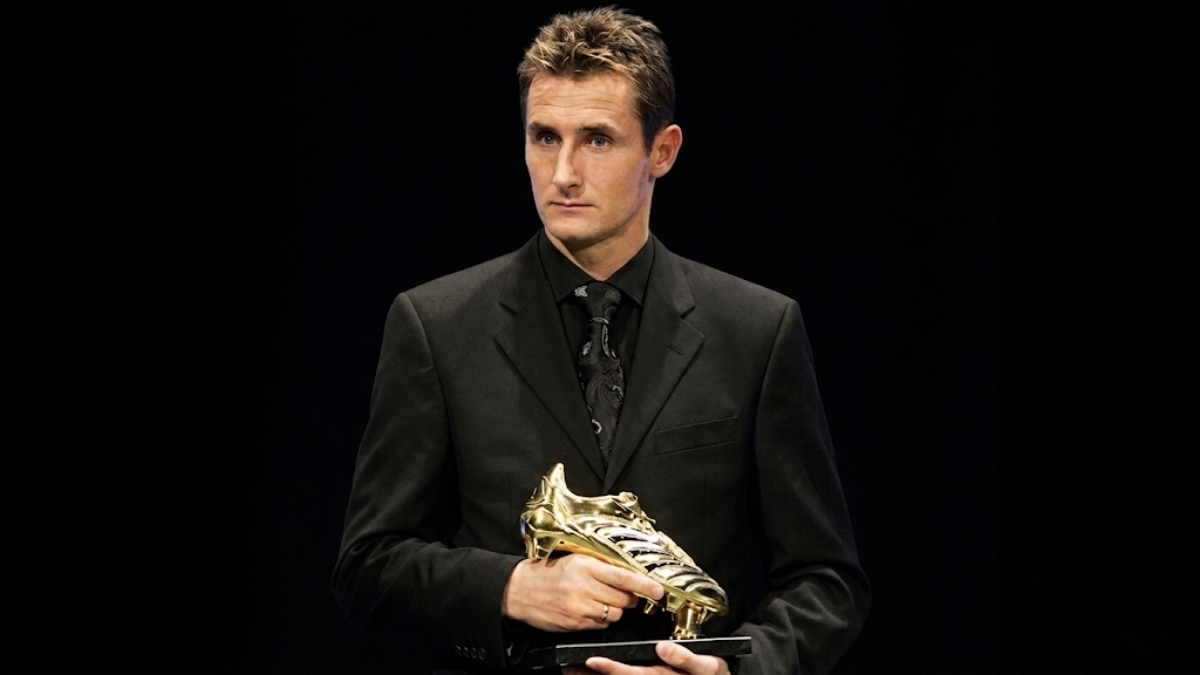 Miroslav Klose foi artilheiro da Copa de 2006 com cinco gols