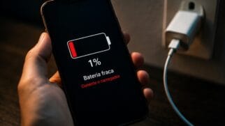 Celular descarregado