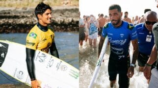WSL cancela etapa após uma bateria e diretor explica: “Conversamos com Medina e Toledo”