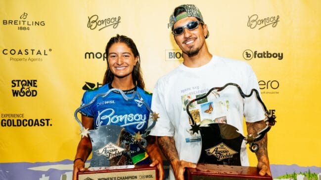 WSL divulga baterias para a etapa da Nova Zelândia com duelo de peso entre brasileiros