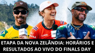WSL: resultados AO VIVO e horários das finais do 6º dia da etapa da Nova Zelândia