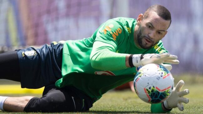 Weverton, goleiro da Seleção Brasileira