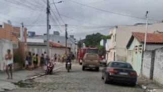Foto da rua do ocorrido