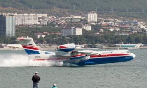 Especialistas chamam o Beriev Be-200 de um veículo quase único no mundo.