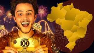 100 bilhetes premiados escondidos dentro de linha de chocolate da Cacau Show darão direito a volta exclusiva em montanha-russa exclusiva