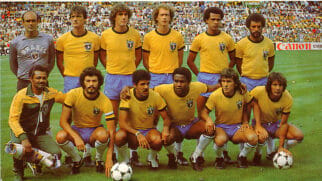 Seleção Brasileira convocada para Copa de 82