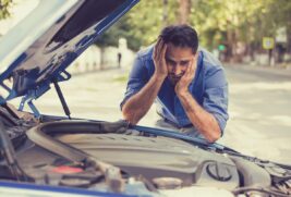 Carro usado com problema mecânico