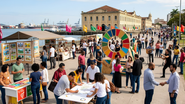 A exposição consolidou-se como um dos grandes destaques da programação do 2º Encontro das Cidades ODS.