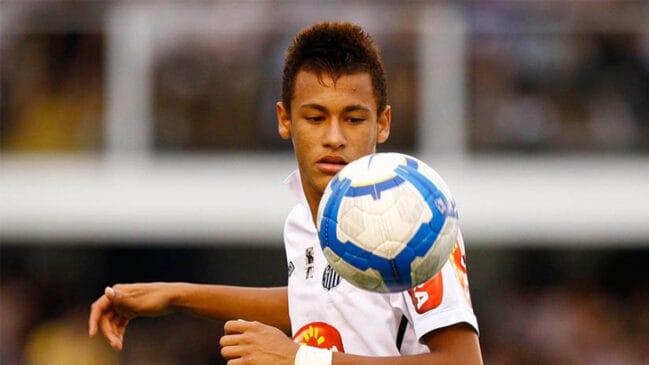 Neymar em 2010