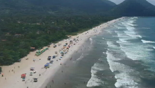 Um dos cenários mais impressionantes da Costa Norte de São Paulo enfrenta um alerta ambiental que acende o sinal vermelho para moradores e turistas