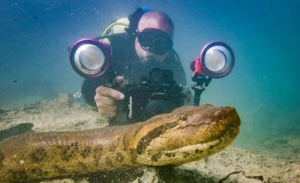 Cientificamente conhecidas pelo gênero Eunectes, as sucuris estão entre as maiores cobras do mundo, atingindo comprimentos superiores a cinco metros.