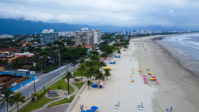 Avenida Tomé de Souza, em Bertioga