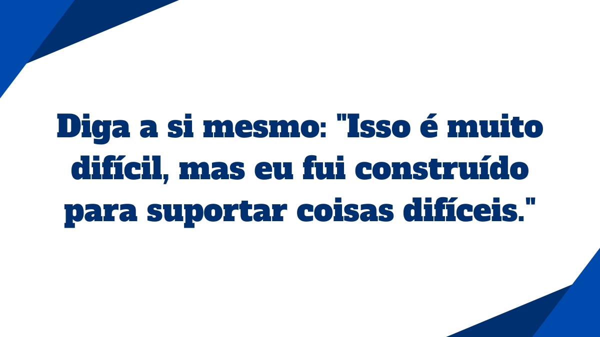 Card com fundo cinza escuro e texto sobre a importância das ações diárias para alcançar resultados extraordinários.