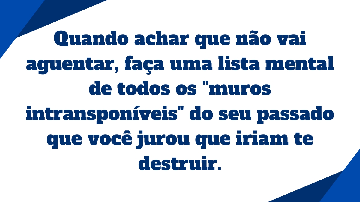 Card cinza escuro com o texto de orientação: "Escolha apenas um hábito simples para começar hoje."