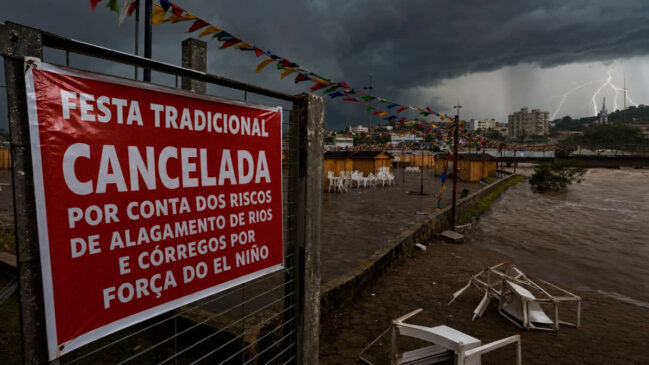 Cidades brasileiras cancelam festas tradicionais com receio dos efeitos do Super El Niño