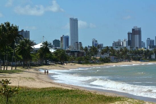 Praia do Bessa, em João Pessoa