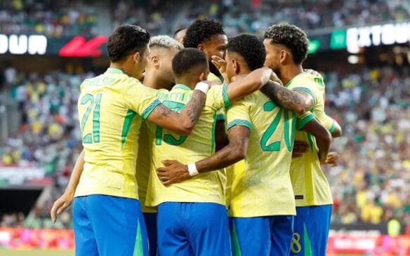 Seleção Brasileira está convocada para o torneio com Neymar Jr. no plnatel de jogadores / Divulgação