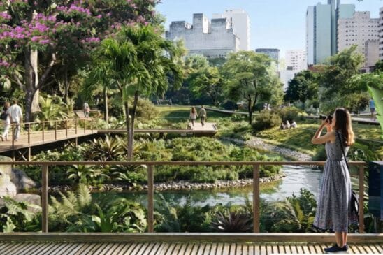 Projeto de recuperação de rio em Saracura