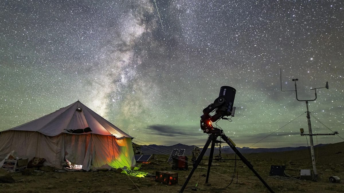 A 5.290 metros de altitude, esta vila revela uma das visões mais extraordinárias do universo na Terra - hanle ladakh índia
