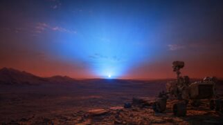 A NASA mostrou como é o pôr do sol em Marte e as imagens impressionam