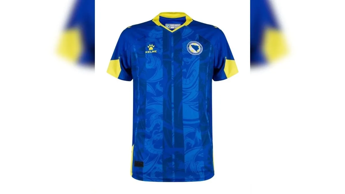 Camisa 1 (Home) da Bósnia e Herzegovina / Divulgação