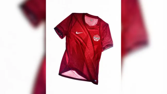 Camisa 1 (Home) do Canadá / Divulgação