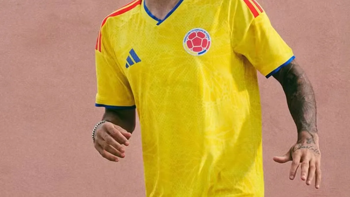 Camisa 1 (Home) da Colômbia / Divulgação