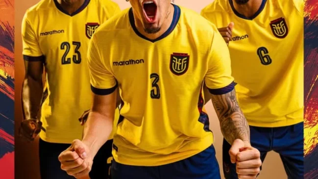 Camisa 1 (Home) do Equador / Divulgação