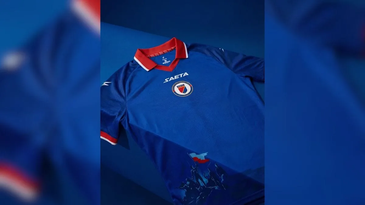 Camisa 1 (Home) do Haiti / Divulgação