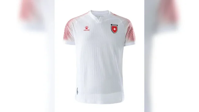 Camisa 1 (Home) da Jordânia / Divulgação