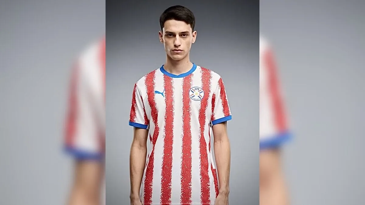 Camisa 1 (Home) do Paraguai / Divulgação