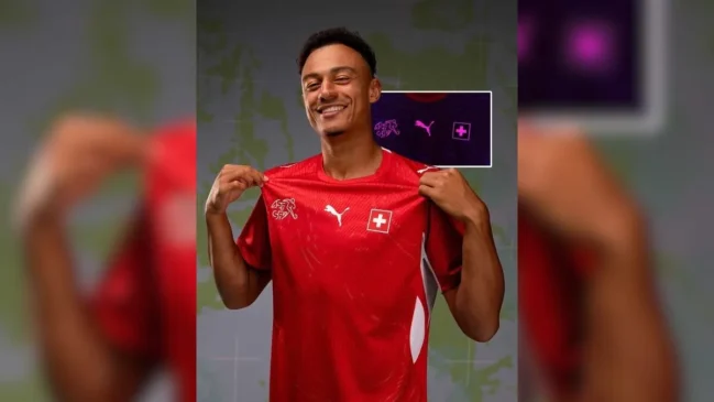 Camisa 1 (Home) da Suíça / Divulgação