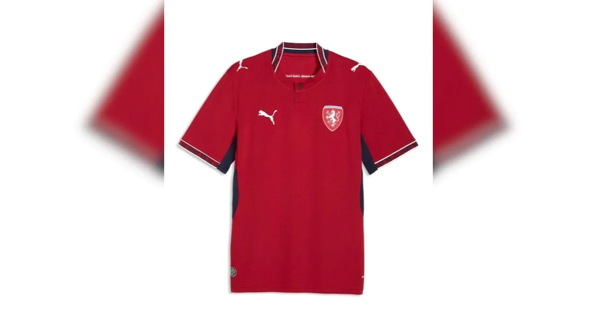 Camisa 1 (Home) da República Tcheca / Divulgação