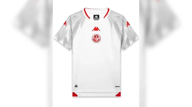 Camisa 1 (Home) da Tunísia / Divulgação
