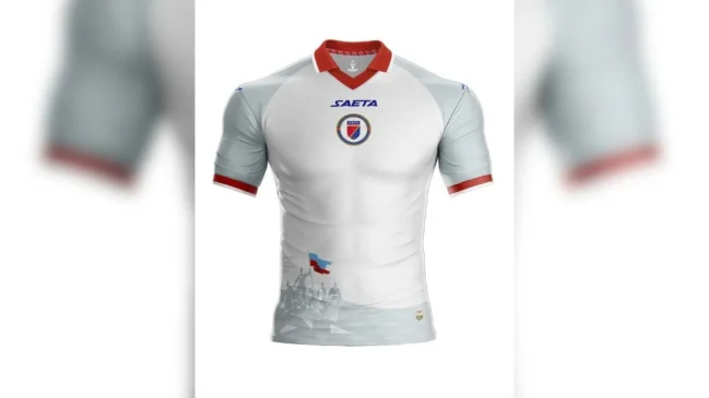Camisa 2 (Away) do Haiti / Divulgação