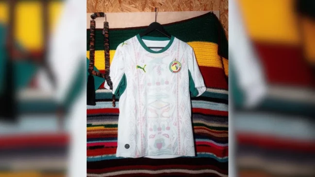 Camisa 2 (Away) do Senegal / Divulgação