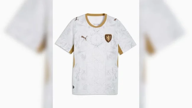 Camisa 2 (Away) da República Tcheca / Divulgação