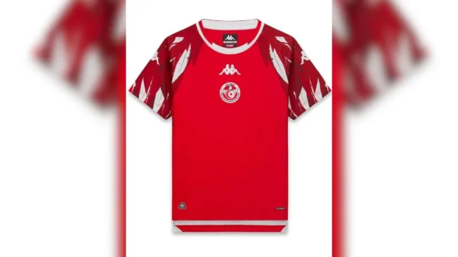 Camisa 2 (Away) da Tunísia / Divulgação