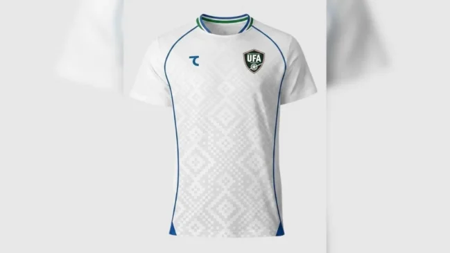 Camisa 2 (Away) do Uzbequistão / Divulgação