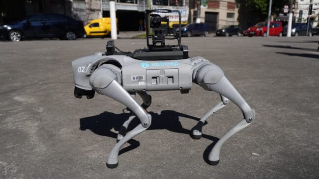 Sabesp lança 1° ‘cachorro-robô’ do Brasil que faz o trabalho que nenhum humano deveria fazer
