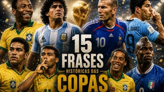 Da Mão de Deus à Mão do Diabo 15 frases históricas que marcaram a Copa do Mundo - Da _Mão de Deus_ à _Mão do Diabo__ 15 frases históricas que marcaram a Copa do Mundo
