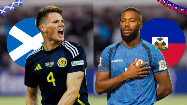 Escócia x Haiti: onde assistir ao vivo, horário e prováveis escalações da Copa do Mundo